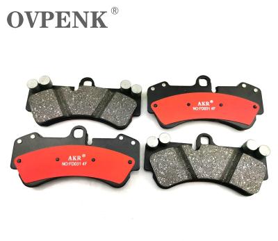 China Modified brake pads for Brembo Hall 16Z A6L (4G2 for sale