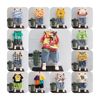 China Other Two-piece Wholesale - Selling Design Children's Cartoon Casual Shorts - Hot Sleeve Suit for sale