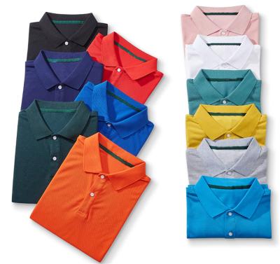 China Wholesale 100% Cotton Anti-Wrinkle Design Cotton Polo T-shirt Formal Business Polo Shirt For Men for sale