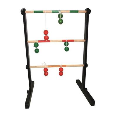 China Wood Customized Wooden Ladder Golf For Garden Play for sale