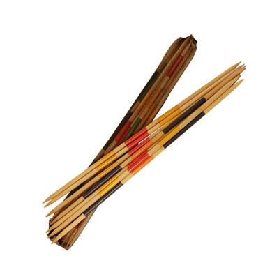 China Kids outdoor game wooden wholesale selection sticks colorful wooden mikado game for sale