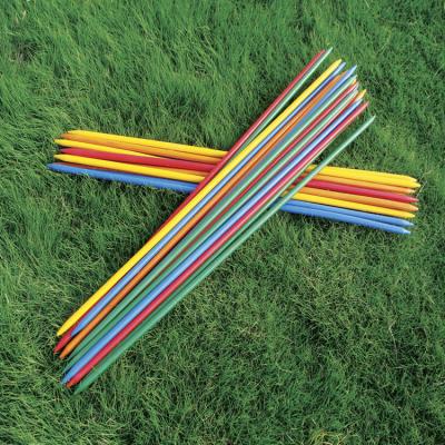 China Giant outdoor wooden mikado game, wooden lawn mikado game, yard wooden mikado for sale