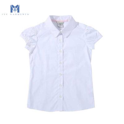 China Casual School Blouse Girls School Uniform Shirts Factory for sale