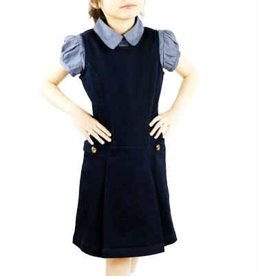 China Latest School Design Pleated Skirt And Blouse Primary School Uniform For Girls for sale