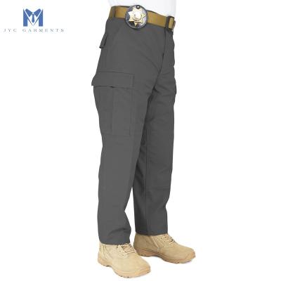 China Custom 6 Pockets Anti-Static Factory Supply Ripstop BDU Security Guard Tactical Pants For Man for sale