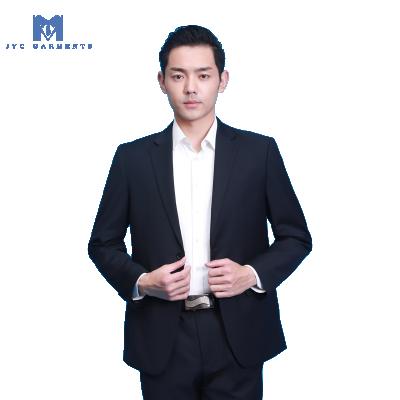 China Factory direct wholesale quality anti-shrink in stock office business slim fit blazer suits for men for sale