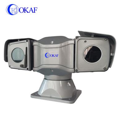 China NIGHT VISION Dual Sensor Image CCTV Camera Long Range Day PTZ Thermal Camera For Forest Marine Monitoring for sale