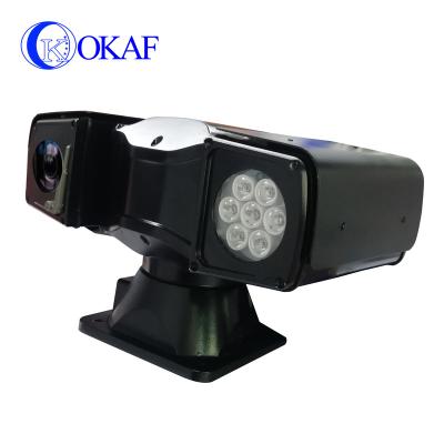 China HD 1080P AHD Night Vision Surveillance Police Car Vehicle Infrared Roof PTZ Camera CCTV Two Way Audio PTZ Camera for sale