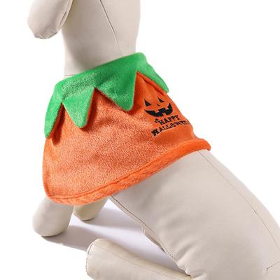 China Reversible Pet Viable Costume Pumpkin Halloween Dog Halloween Costume Wizard Coat For Pets for sale