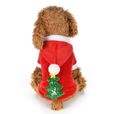 China Amazon Viable Tendency Best Selling Dog Hoodie Xmas Cosplay Christmas Clothes For Dogs Pet Costumes for sale