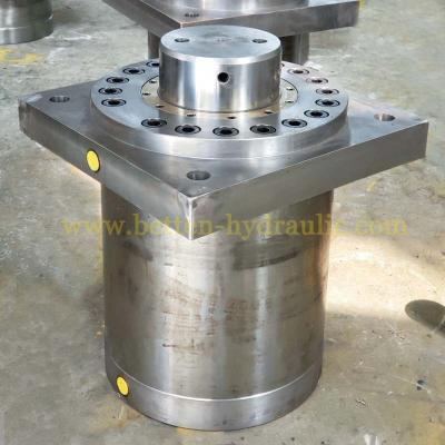 China Front Flange 500ton 40MPa Front Flange Hydraulic Press Cylinder For Press Machine for sale