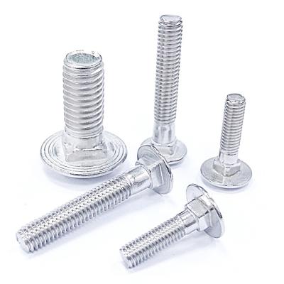 China GB/T Truss 801 Cup Head Square Neck Bolts with Small Head and Short Neck, Square Oval Arched Square Head Neck Short Neck Carriage Bolt for sale