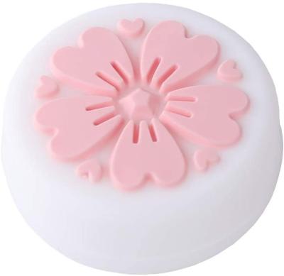 China Lovely Cute Cute Sakura Silicone Hat Cover Nintendo SwitchThumb Grip Protector Button for sale