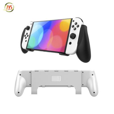 China For Nintendo Switch Oled Hand Grip For Nintendo Switch Ergonomic Oled Case Grip Handle For Nintendo Switch oled Game Grips With Stand And 3 Game Card Slots for sale