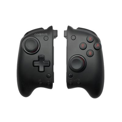 China Six-Axis Mechanical Gyroscope COIORVIS Game Controller Blue Tooth Gamepad Grip Wireless One-Key Wake Up And Programming For Switch Joy-Con for sale