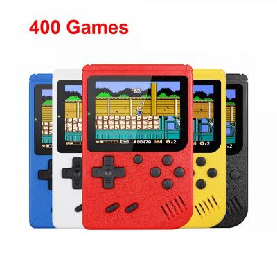 China Mini Handheld Video Game Portable 3.0 Inch Color 8 Bit LCD Display Videojuegos Consoles Built-in 400 Retro Kids Colorful Game Player Fit To TV for sale