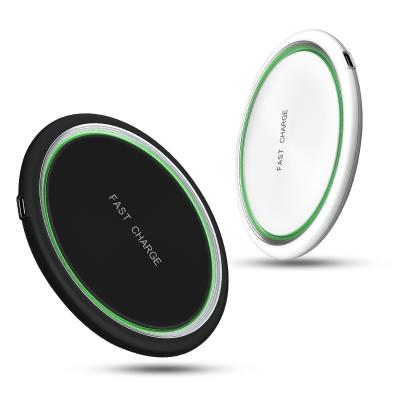 China Portable LED Light Display Wireless Charger to Desktop Use Wireless Charging Cell Phones for sale