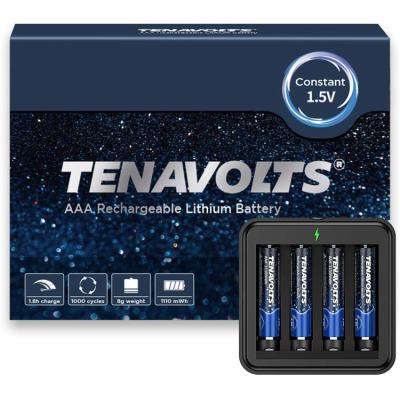 China Toys TENAVOLTS 1.5V AAA Alkaline Batteries With Gold Bottom 4pcs Top Durable Pure Pack 1.5V AA One Battery 610g, CN 610g; CE OF FUJ, CE for sale