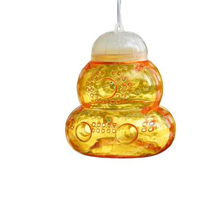 China Fly Fruit Trap Wasp Trap Pest Control Disposable Custom Yellow Flight Control for sale