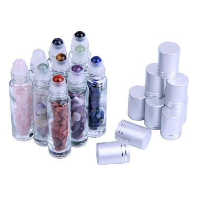 China Bulk Wholesale Natural Gemstone Roller Gemstone Roller Bottle From Europe for sale