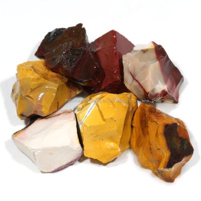 China China Wholesale Natural Gemstone Mookaite Jasper Tumbled Rough Assorted Stone for Gifts for sale