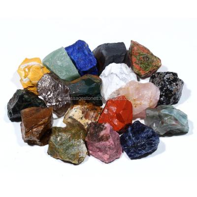 China China Wholesale Natural Colored Tumbled Rough Assorted Stone Gemstone For Gifts for sale