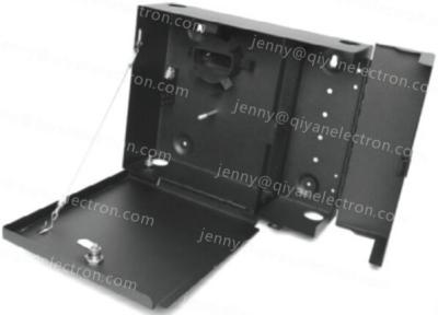 China Fiber Wall Mount Distribution Panel Box LOCKABLE 12-24-48 with lock 4 plates for sale