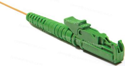 China Fibre Optic Cable Assembly, Single-mode E2000 Fiber Optic Pigtail for sale