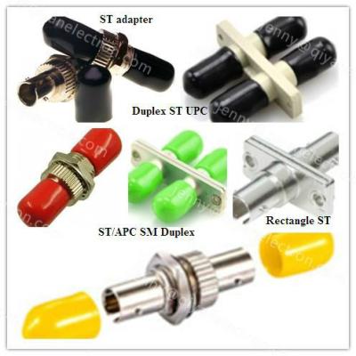 China ST Simplex/Duplex  Plastic/Metal Fiber Optic Adapter/hybrid adapters for sale