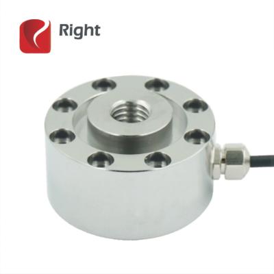 China Automatic Miniature Pancake Press Compression Sensor Spoke Type R248 50n-10kn 300kg Weight Mini Load Cell for sale