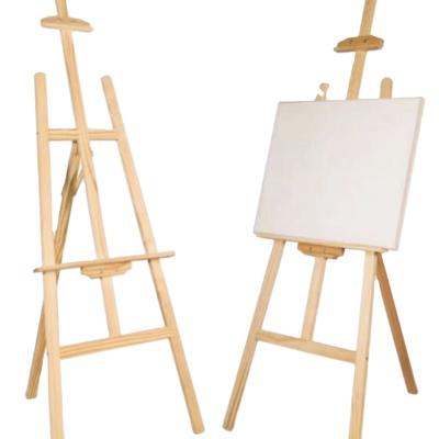 China Oil Painting Tools High Quality Professional Wooden Stand Painting Easel For Artist Painting for sale