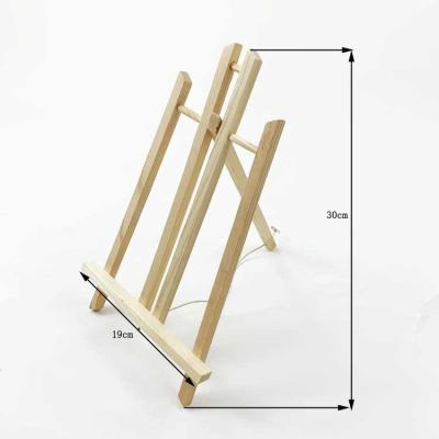 China Easel T30CM Small Tabletop Wooden Top Easel Painting Easel for sale