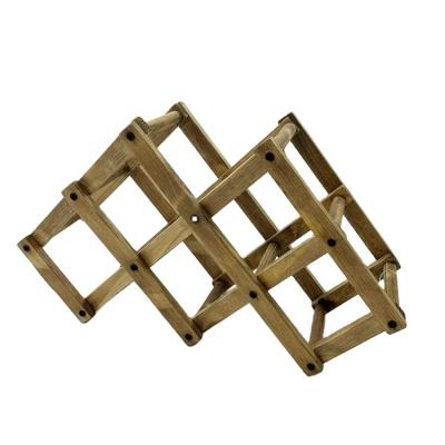 China HOT Wholesale Europe Best Quality Craft Kitchen Bar Living Room Display Wooden Wine Rack for sale