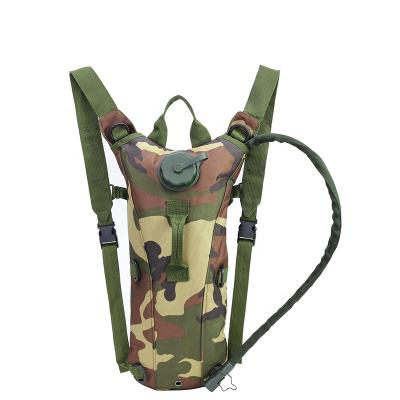 China Outdoor Waterproof Hydration Waterproof Military Tactical Backpack Camouflage Hunting Camel Tactical Backpack With 3L Water Bladders for sale