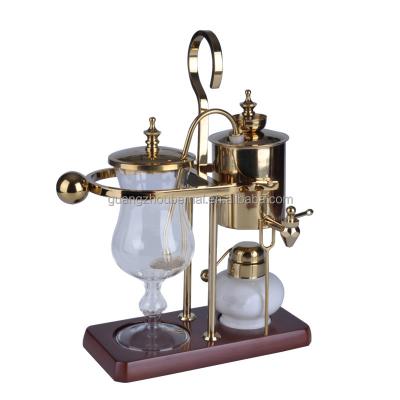 China Royal Hotel Balancing Siphon Coffee Maker Belgium Espresso Coffee Maker Pot Siphon USD58/set for sale