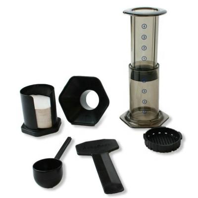 China Hotel New Design Portable Espresso Manual Press Coffee Maker With 350 Pieces Filter for sale