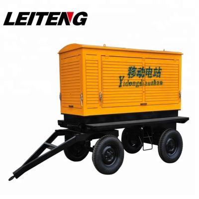 China Water Cooled Diesel Generator Sets as Standby Power with Movable Trailer for sale