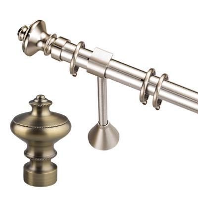 China Modern Curtain Rod Curtain Pole Curtain Tube in Large Traditional Fancy Dress in 35mm for sale