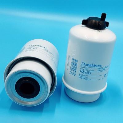 China Metal+Filter Engine Assembly Filter Paper Use For Car Fuel Water Separator P551423 25mf435b for sale