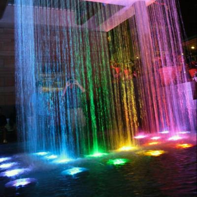 중국 Theme Park Underwater LED Pool Lights AC DC 12V IP68 Submersible Fountain Light RGB RGBW DMX Control Waterproof Bath Luces Sumergibles 판매용