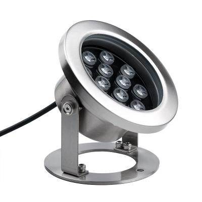 Cina Pool/Park Fountain Light RGB Stainless Steel Outdoor Waterproof Ip68 Swimming Pool Lights Led Underwater Light in vendita