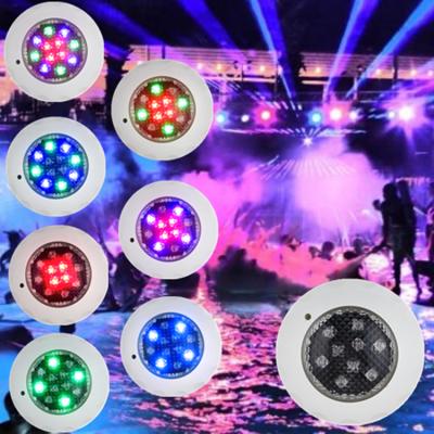 China Pool Walked In 12V 18W IP68 Swimming Pool Application Waterproof Swimming Pond Led Lights Plastic Outdoor Wall Mounted Lamp Te koop