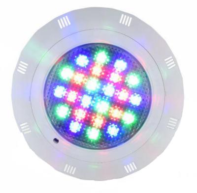 中国 High Quality Wall Mounted Plastic Swimming Pool Light AC DC 12V 18W RGB With Remote Control Led Underwater Light 販売のため