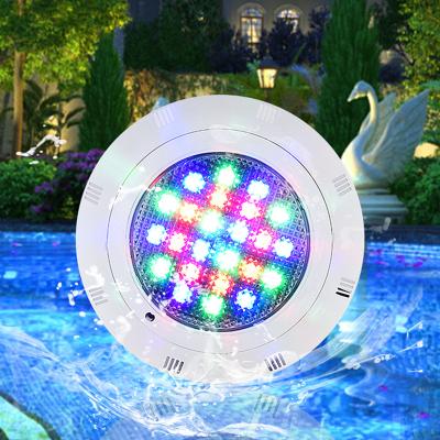 中国 Swimming Pool CE ROHS IP68 AC/DC 12V RGB With 18W Remote Control Led Underwater Swimming Pool Light 販売のため