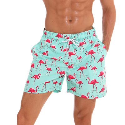 China Breathable High Quality Custom Panel Shorts 4 Way Stretch Sublimation Men Beach Shorts Swim Trunks for sale