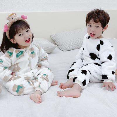 China Cartoon Double Sided High Quality Soft Velvet Romper Overalls Baby Ribbed Baby Romper for sale