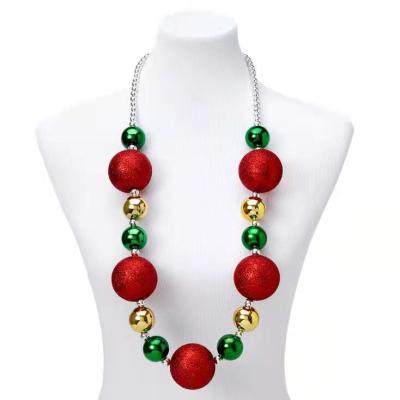 China 2022 CLASSICS Christmas new style European and American necklace set jewelry color Bell necklace for sale