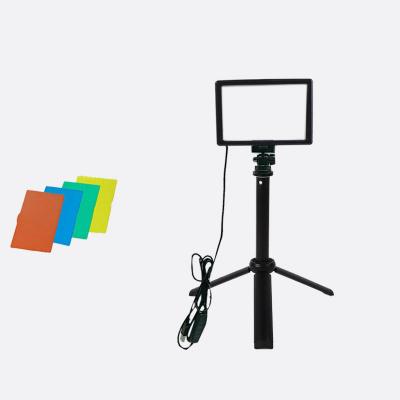 China Color Photography PORTABLE Black Aluminum Portable Studio Video Lighting Fill Light for sale