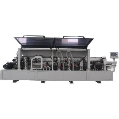 China Factory CHINA HYSEN full automatic edge bander MF450C edge slitter trimming machine dark edging machine for sale