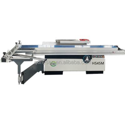 China HYSEN Furniture Machine Horizontal Wood Panel Saw Sliding Table Saw Machine Cutter for sale